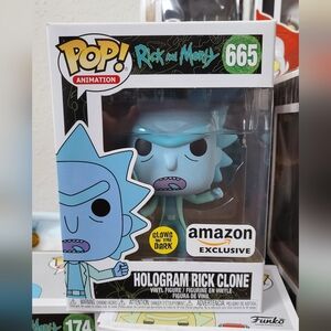 Hologram Rick Funko Pop 665